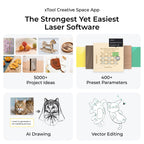 xTool S1 Enclosed Diode Laser Cutter
