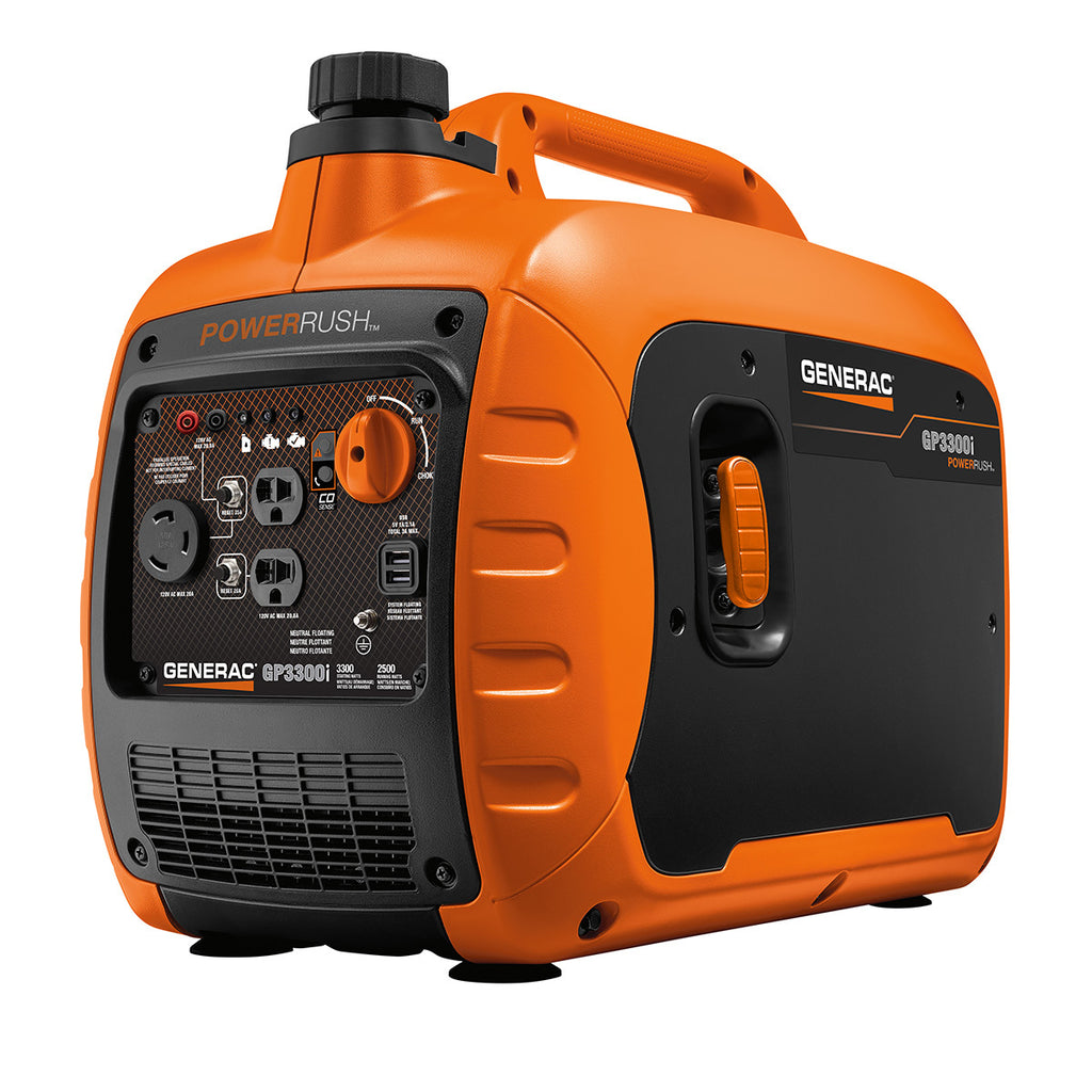 Generac GP3300i Inverter Generator G0071533 – 3300W Portable Gas Generator with COsense Technology