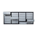 7ft Heavy Duty Garage Workbench Cabinet with 20 Drawers