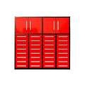 7ft Garage Storage Cabinet (32 Drawers & 2 Cabinets)