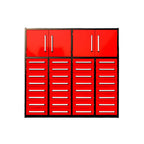 7ft Garage Storage Cabinet (32 Drawers & 2 Cabinets)