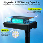Solar Clip-On Fence Light 2 pack (3CCT, Motion Sensor + Remote)