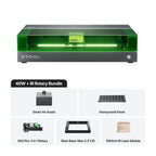 xTool S1 + 1064nm IR Laser Kit: Enclosed Diode Laser Engraver & Cutter